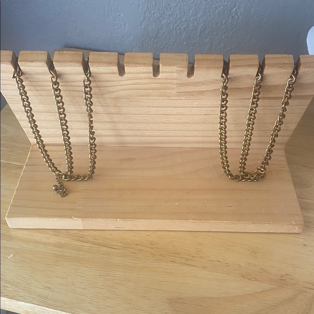 Natasha Bib Statement Peach Statement Necklace - image 4